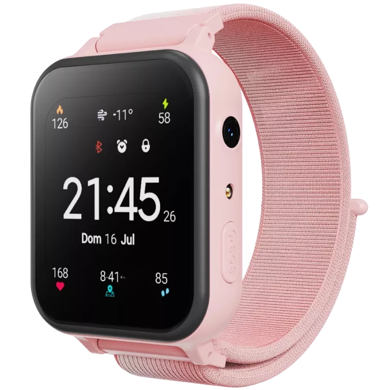CANYON Kinderuhr Alfie KW-37 MP3 Study&Game Pink