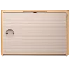 Beosound Level Lautsprecher Gold Tone Alu (Abdeckung Light Oak)