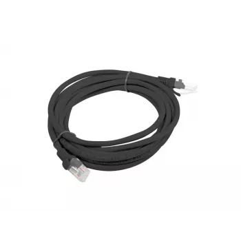 Netzwerkkabel LANBERG PCU5-10CC-0300-BK U/UTP Cat5e, 3 m, Schwarz