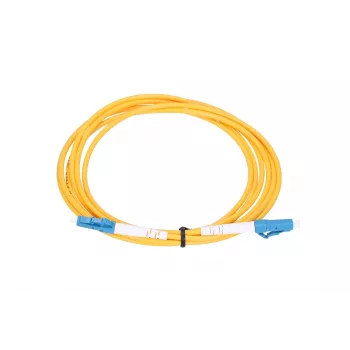 Glasfaser-Patchkabel Extralink EX.15005 LC–LC 1 m G.652D FTTH Gelb