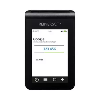 ReinerSCT tanJack deluxe TAN-Generator Kartenleser, schwarz, USB Type-C