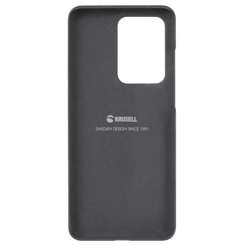 Krusell Essentials SandCover Hülle für Samsung Galaxy S20 Ultra, Schwarz