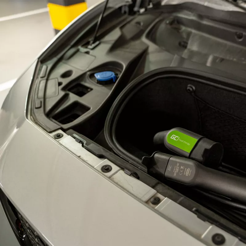 Ladekabel für Elektrofahrzeuge Green Cell EV13 Schwarz Typ 2 5m