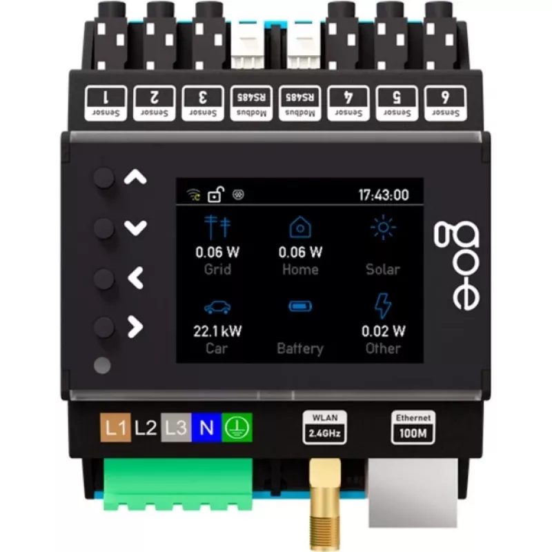 go-e Controller für go-e Charger (Gemini und HOME Serie), Schwarz