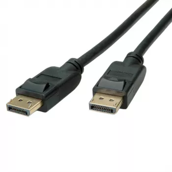 DisplayPort-Kabel ROLINE 11445810 1m Schwarz DisplayPort zu DisplayPort