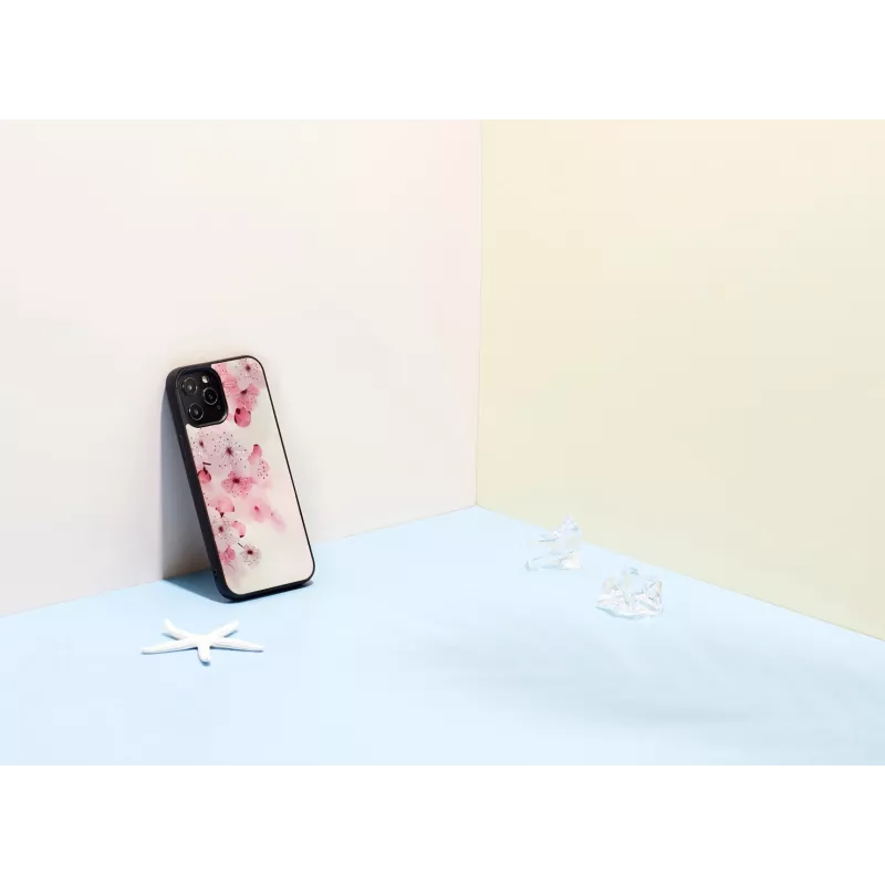 Schutzhülle iKins für Apple iPhone 12 Pro Max – Kirschblüten-Design