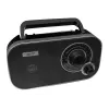 Camry CR 1140b tragbares Radio, AM/FM, analog, Schwarz/Grau