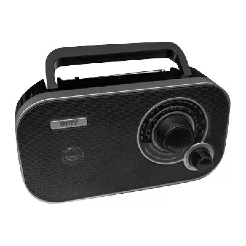 Camry CR 1140b tragbares Radio, AM/FM, analog, Schwarz/Grau