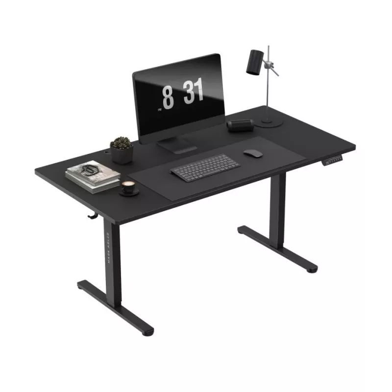 Mark Adler MA-Leader 7.6 elektrisch höhenverstellbarer Schreibtisch, 160×80 cm, schwarz