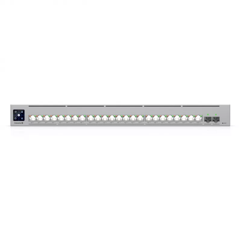 Ubiquiti UniFi Enterprise Campus ECS-24-PoE Managed L3 Switch, 8x 2.5G + 16x 10G RJ-45 + 2x SFP28, PoE+++