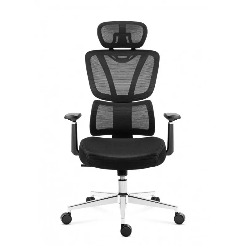 Bürostuhl mark adler Expert 4.6 Schwarz Drehstuhl MA-EXPERT 4.6 Schwarz, schwarze Polsterung, einstellbare Funktionen