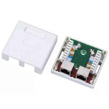 Alantec RJ45-Buchse GN004, weiß