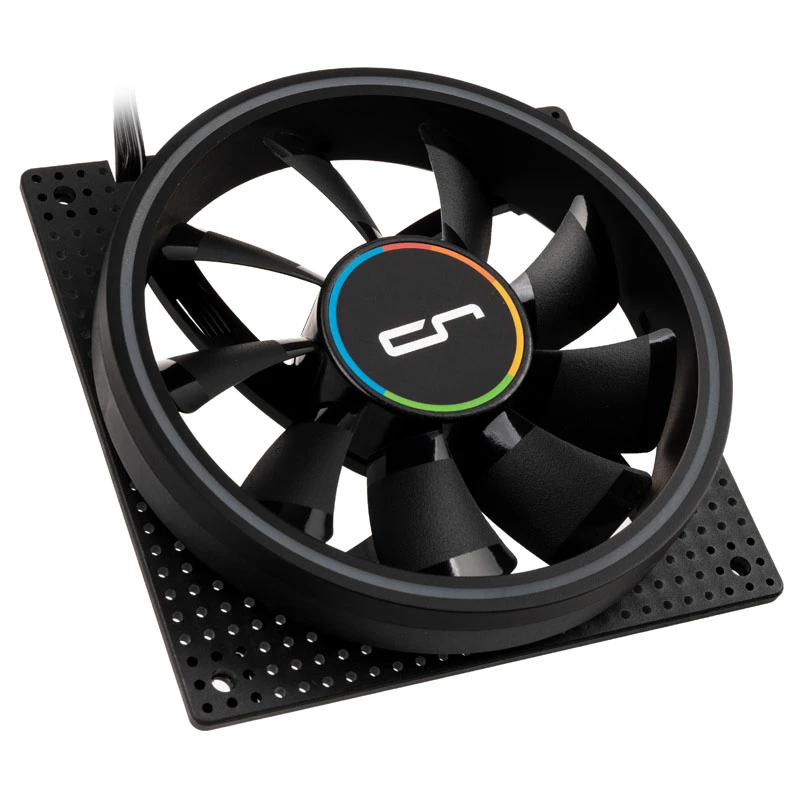 Cryorig Crona S CR-XRS3 PWM ARGB Gehäuselüfter, 3er-Pack, 120 mm, schwarz