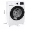 Waschmaschine Gorenje WPNEI84SBSWIFI/PL, 8 kg, Energieeffizienzklasse B