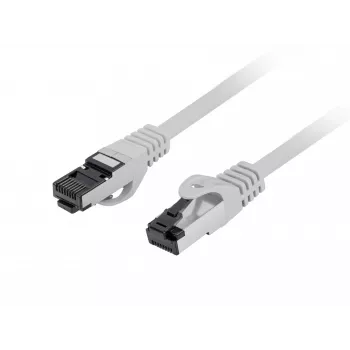 Patchcord cat.8.1 S/FTP CU 5m fluke passed grau