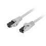 Patchcord cat.8.1 S/FTP CU 5m fluke passed grau
