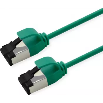 ROLINE U/FTP Patchkabel Cat.8.1 LSOH schlank Grün 0,5m (21.15.3242)