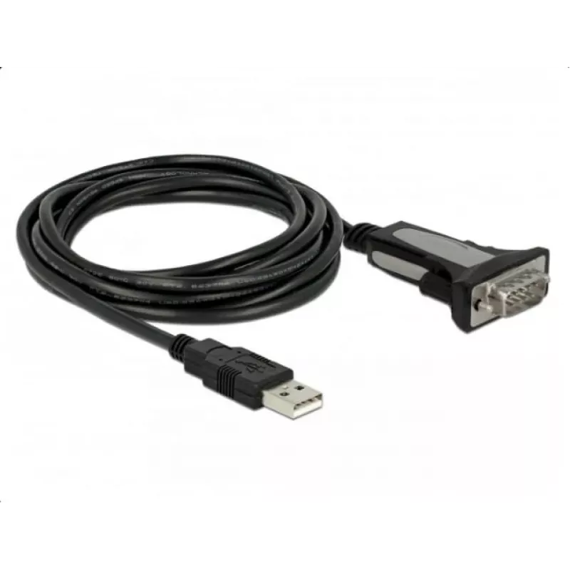 Delock Adapter USB 2.0 Typ-A zu 1 x Seriell RS-232 DB9 3 m