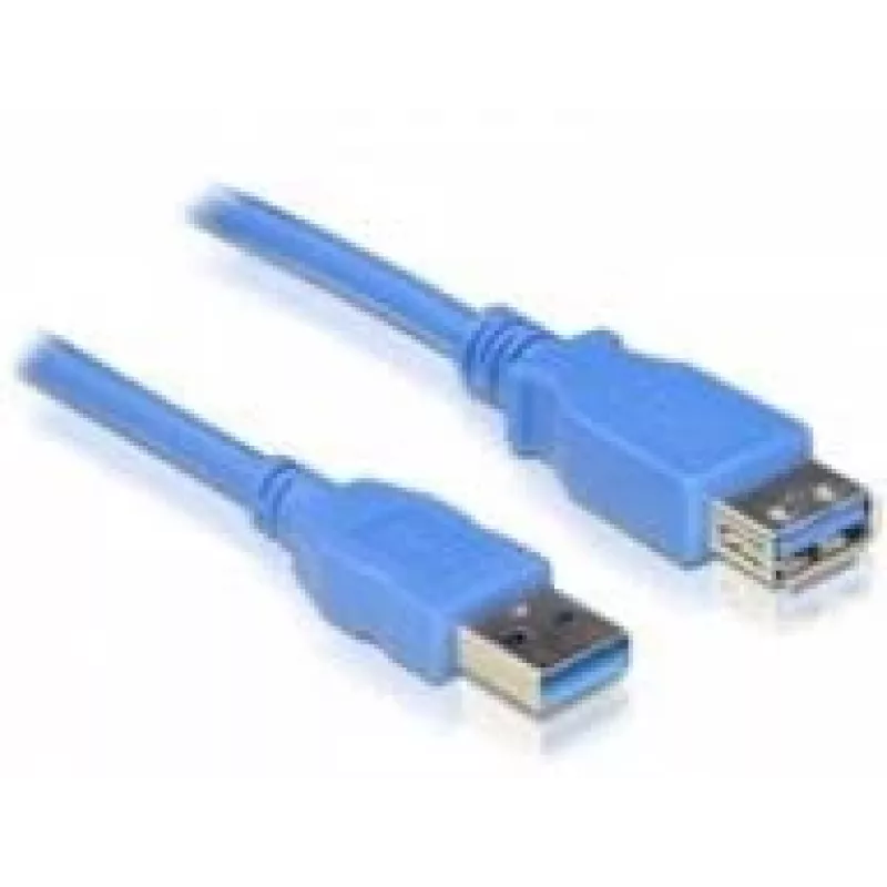 USB 3.0 Stecker/Buchse A/A Kabel DeLOCK 82540 3 m Blau