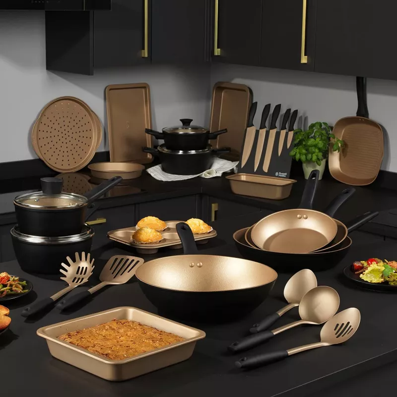 Kastenform Russell Hobbs RH02147GEU7 28 cm, antihaftbeschichtet gold