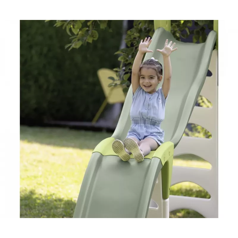 Outdoor-Rutsche SMOBY Megagliss 2 in 1 Modell 7600820201 mit Wasserrutsche und Kletterfunktionen