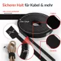 Kabel-Klettband-Rolle Label the Kabel LTC 1410-10 — 10 m, schwarz