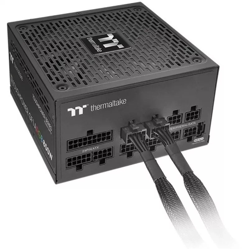 Thermaltake AC-063-CN1NAN-A1 Kabelsplitter, schwarz, Stecker/Stecker, 600 mm