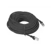 LANBERG Netzwerkkabel RJ-45 Cat5e PCU5-10CC-2000-BK, 20 m, U/UTP, CCA-Leiter, PVC-Mantel, schwarz