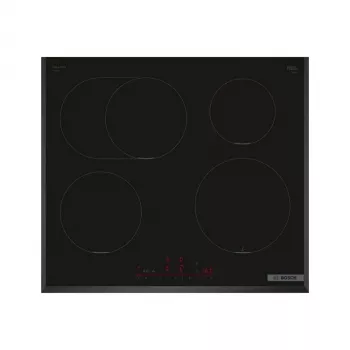 Induktionskochfeld Bosch PIF651HC1E, 60 cm, 4 Zonen, Touch-Bedienung, schwarz, 7400 W Anschlusswert