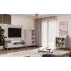 KAMARO 2D schlank Kommode, Kaschmirfarbe