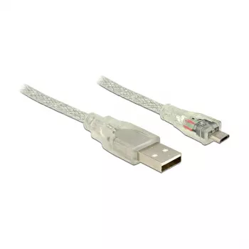 USB-Kabel DeLOCK 1,5m USB2.0-A auf Micro-B