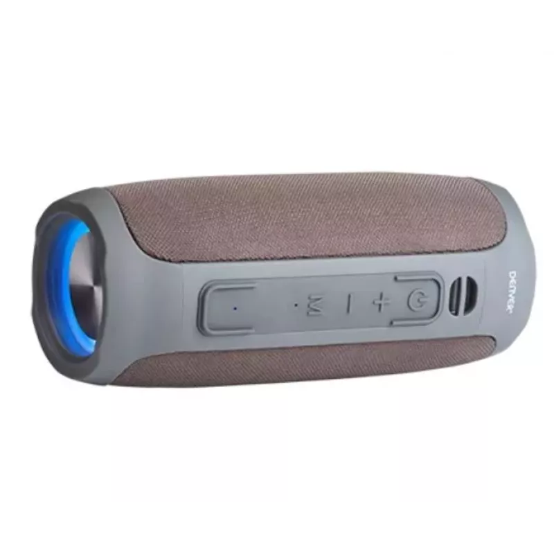 Denver BTV-220 tragbarer Bluetooth-Lautsprecher, Grau