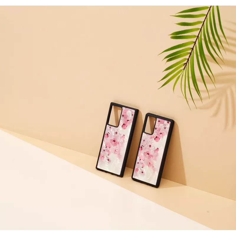 Handyhülle iKins für Samsung Galaxy Note 20 Ultra — Kirschblüten-Design
