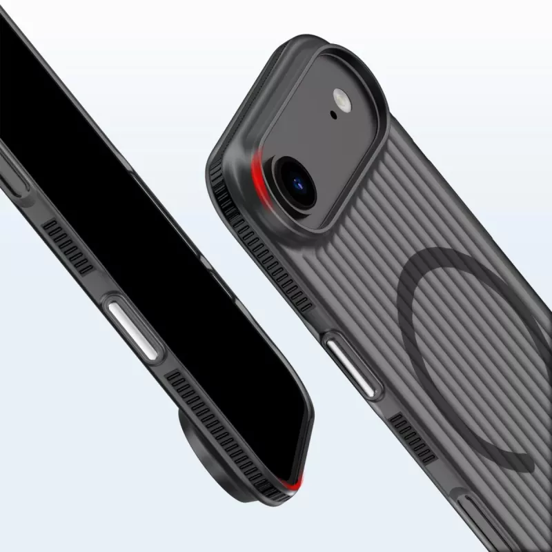 4smarts 541640 Design Case Aero Hülle für iPhone Air (iPhone 17 Air), schwarz