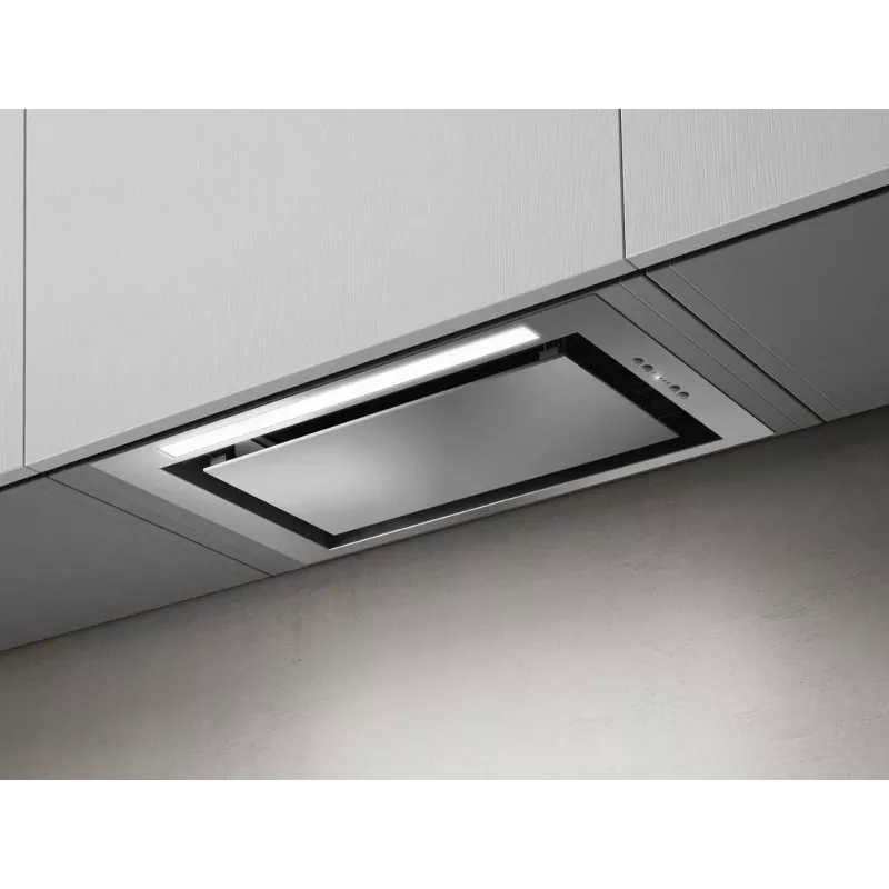 Elica LANE B IX/A/52 Einbau-Dunstabzugshaube, 52 cm, 650 m³/h, LED, Energieklasse D, Edelstahl