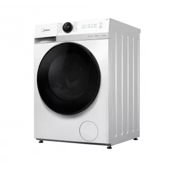 Waschmaschine Midea MF200W80WB/W-HR, Frontlader, 8 kg, 1400 U/min, LCD, Dampf, 60 cm Breite
