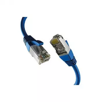 EFB-Elektronik CAT8.1 Blau 3m RJ45 Patchkabel S/FTP PIMF LSZH 2000MHZ 40GB Netzwerkkabel Hersteller: EFB Elektronik (EC020200238)