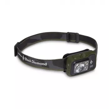 Stirnlampe Black Diamond Spot 400 – 400 lm, LED, IPX8 wasserdicht, AAA, Leuchtweite 12–100 m, schwarz