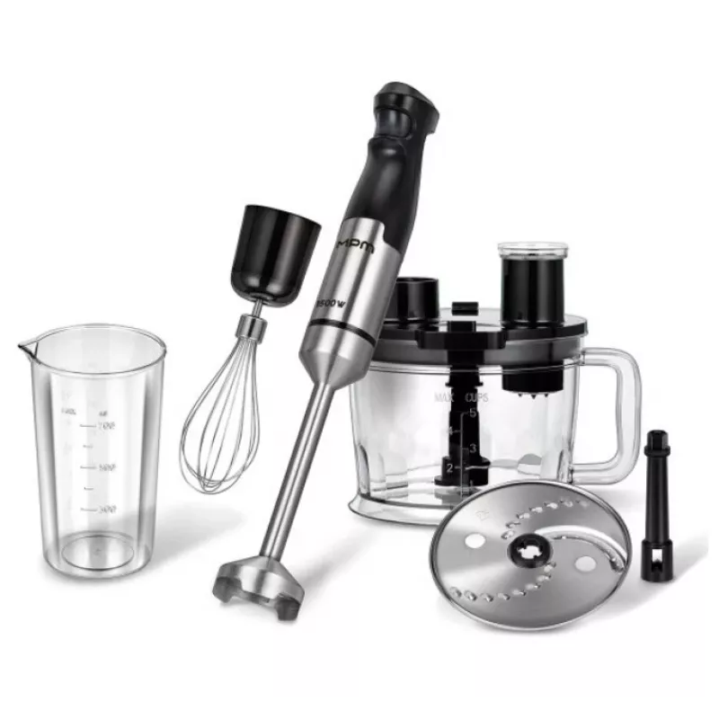 MPM MBL-39M Stabmixer-Set, 1500 W, Schwarz