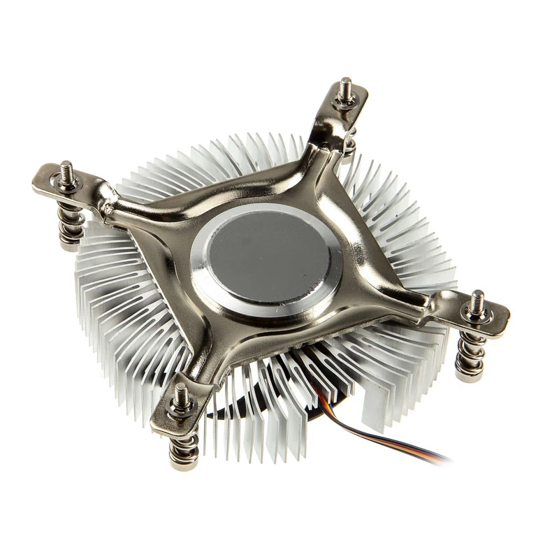Akasa AK-CC7129BP01 Low-Profile-CPU-Kühler, 75 mm, LGA775/LGA1156/LGA1155/LGA1150, Aluminium
