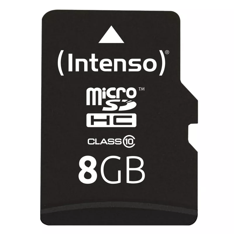 MEMORY MICRO SDHC 8GB C10/W/ADAPTER 3413460 INTENSO