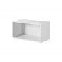 Cama Meble ROCO RO4 offener Aufbewahrungsschrank, 75×37×37, weiß