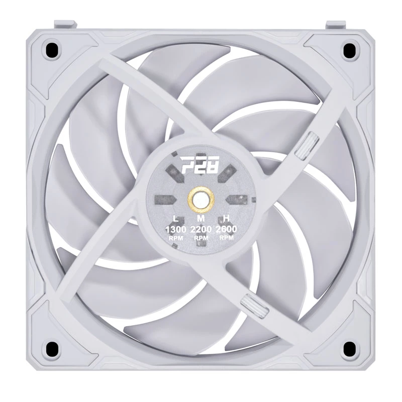 Fan Lian Li UF-P28120-1W 12 cm 300-2600 RPM Weiß