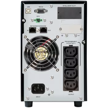 PowerWalker VFI 1500 CG PF1 Double-Conversion (Online) 1,5 kVA 1500 W 4 AC-Ausgänge
