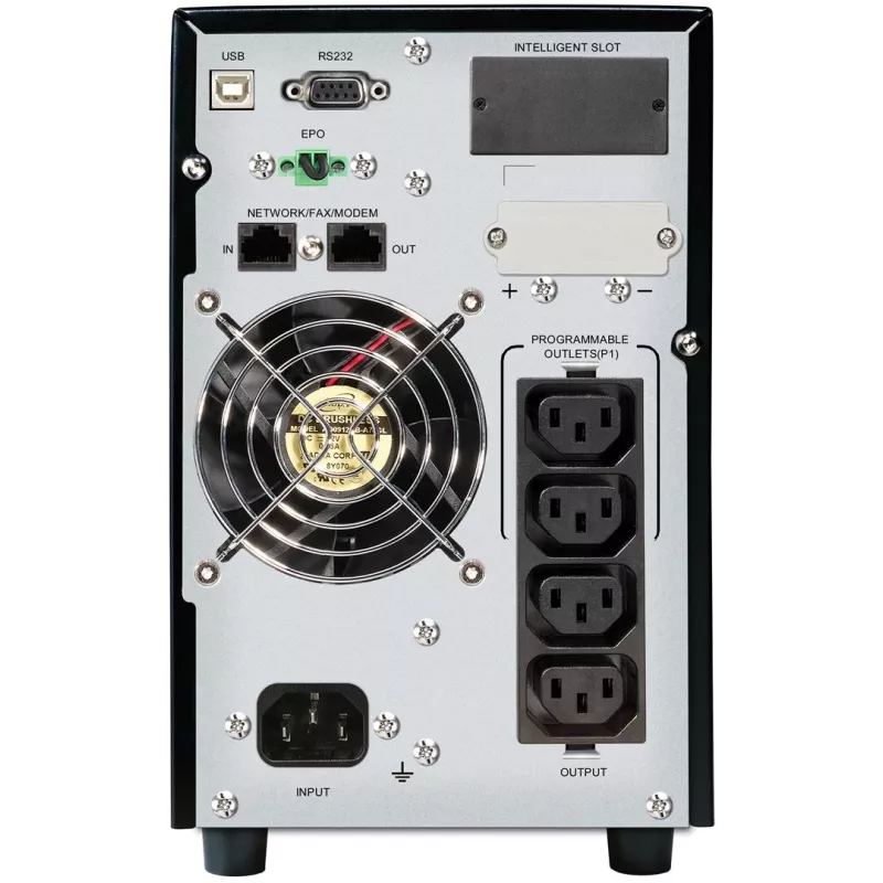 PowerWalker VFI 1500 CG PF1 Double-Conversion (Online) 1,5 kVA 1500 W 4 AC-Ausgänge