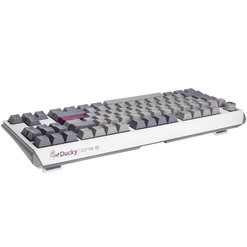 Ducky One 3 TKL Mist Grau Tastatur Gaming USB US English