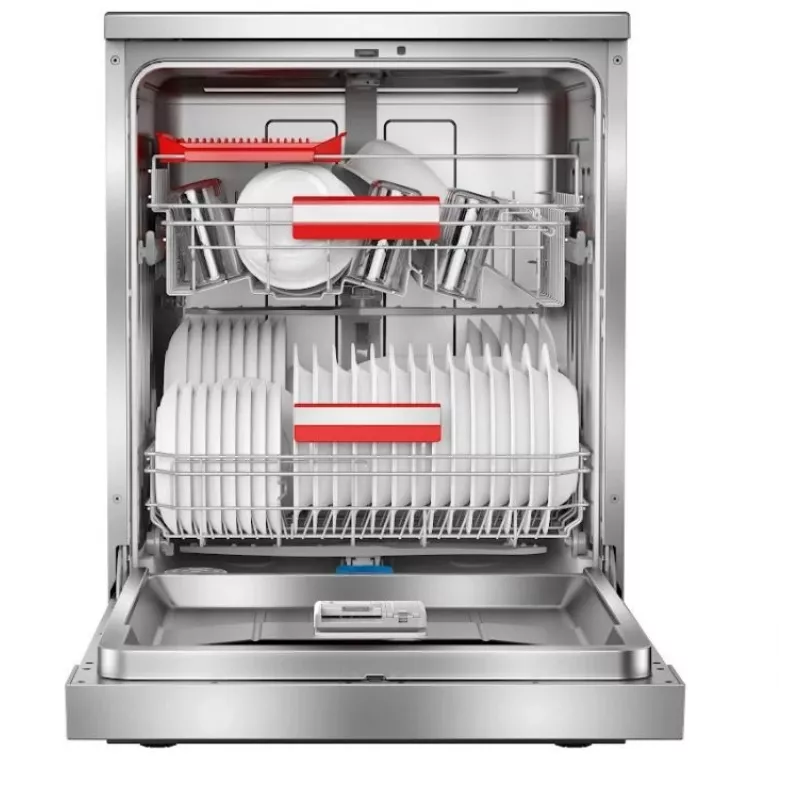 Toshiba DW-14F5EE(S)-PL freistehender Geschirrspüler, 60 cm, 14 Maßgedecke, Silber