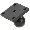 RAM Mounts Basisplatte rechteckig (2 x 1.7 ) - B-Kugel (1 ), AMPS-Lochraster (RAM-B-347U)