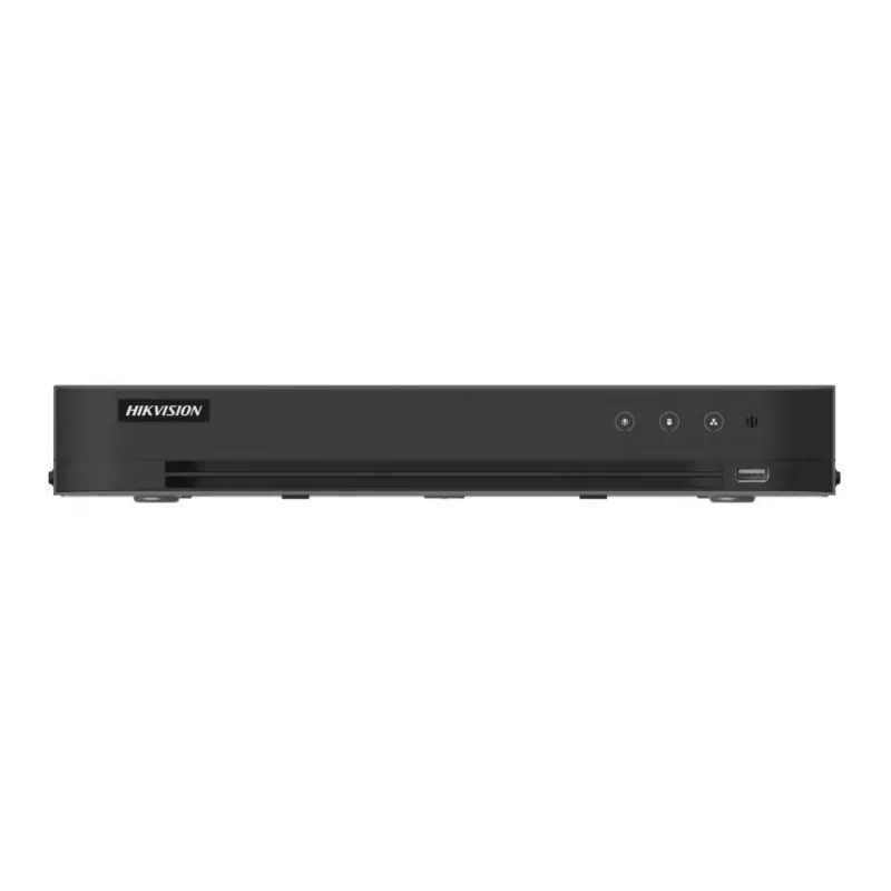 DVR Hikvision Pro Series 8-Kanal 5 MP 1U H.265 AcuSense, 8 Eingänge, Gigabit-Ethernet, 12 TB HDD, 12 V, 24 W