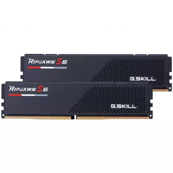 G.Skill Ripjaws S5 48 GB (2x24 GB) DDR5-5200 CL40 Arbeitsspeicher-Kit, Schwarz